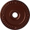Ekena Millwork Wreath Ceiling Medallion (Fits Canopies up to 6"), 21 1/8"OD x 3 5/8"ID x 7/8"P, Antique Copper CM21WRACS - alternate 1